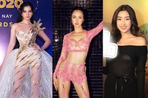 Đỗ Mỹ Linh, Vũ Ngọc Anh… "bị soi" vì trang phục phản cảm