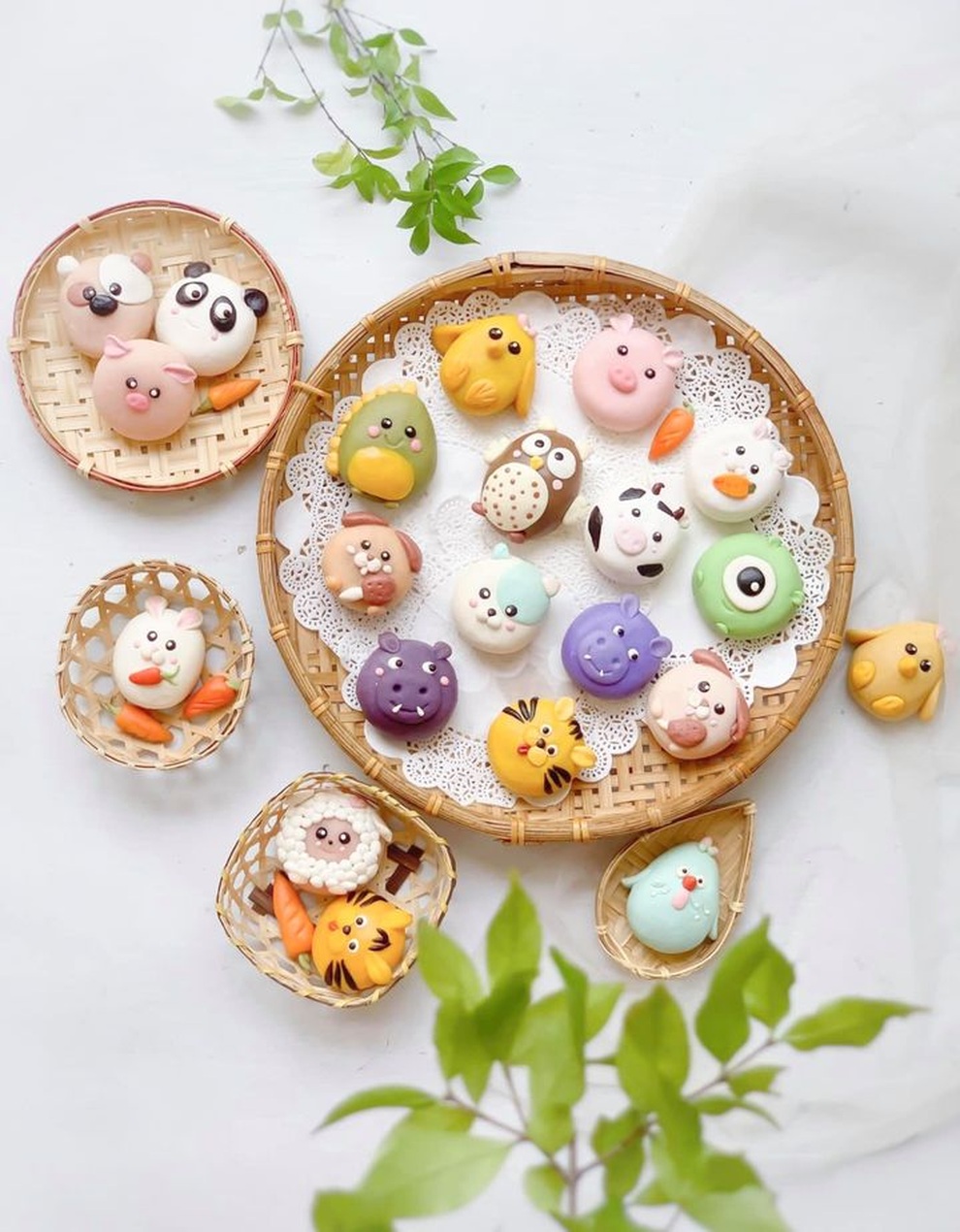 Cô gái Sài Gòn hô biến bánh trung thu thành hình động vật ngộ nghĩnh - 2 Cô gái Sài Gòn hô biến bánh trung thu thành hình động vật ngộ nghĩnh - 2