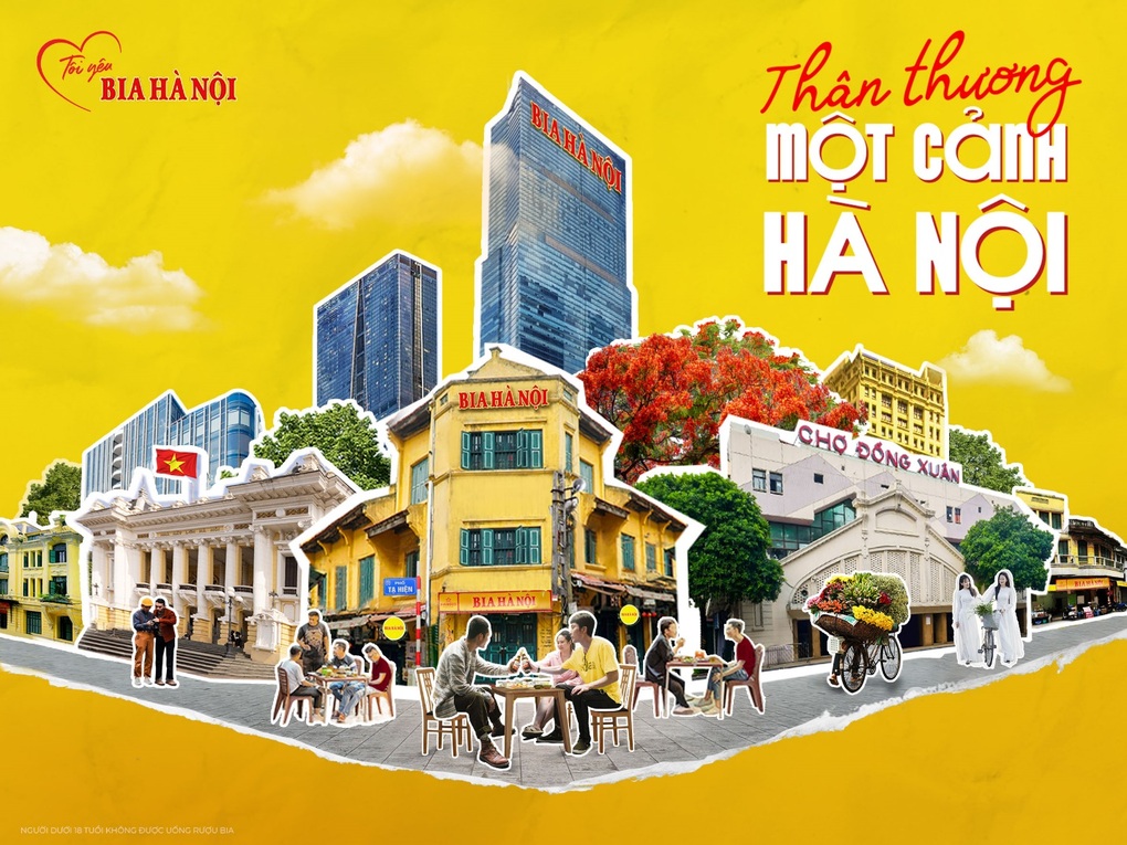 Bia Hà Nội và nghệ sĩ Quyền Văn Minh: Tình yêu và sự giao hòa với Hà Nội - 1 Bia Hà Nội và nghệ sĩ Quyền Văn Minh: Tình yêu và sự giao hòa với Hà Nội - 1