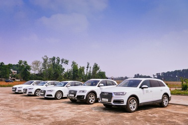 Audi Việt Nam hỗ trợ xe và lái xe phục vụ APEC 2017