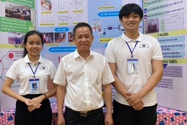Dự án khoa học kỹ thuật của học sinh phố núi được chọn đi thi quốc tế