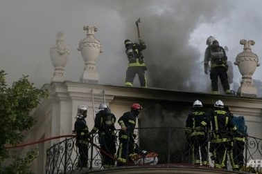 Biệt thự cổ 1600 tỷ đồng của hoàng gia Qatar hư hại nặng vì hỏa hoạn