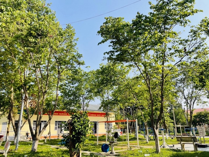 Khu tập thể dục thể thao thoáng mát