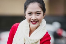 Hoa khôi Tràng An lãng mạn với gió đông