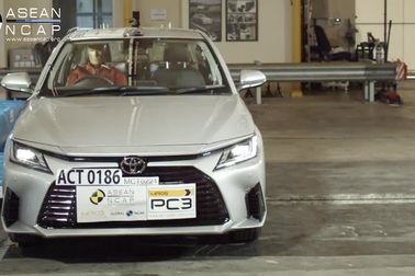 Hậu bê bối gian lận, Toyota Vios hoàn toàn mới đạt điểm an toàn ra sao?