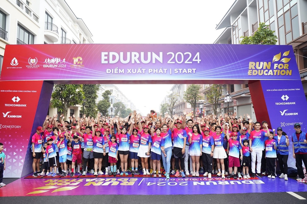 EduRun 2024: Quyên góp kỷ lục 5 tỷ đồng để xây trường vùng xa - 3 EduRun 2024: Quyên góp kỷ lục 5 tỷ đồng để xây trường vùng xa - 3