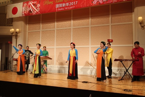 Cộng đồng người Việt tại Kansai, Nhật Bản mừng Tết Đinh Dậu