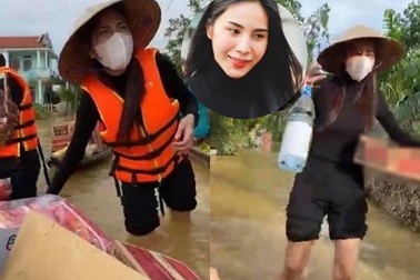 “Cô vợ trời hành” và sự tử tế của sao Việt hướng về nơi “rốn lũ”