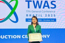 Nữ giáo sư Việt được công nhận là Viện sĩ Viện Hàn lâm Khoa học Thế giới