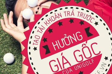 Tạo tài khoản trả trước – Hưởng giá gốc của UniGolf