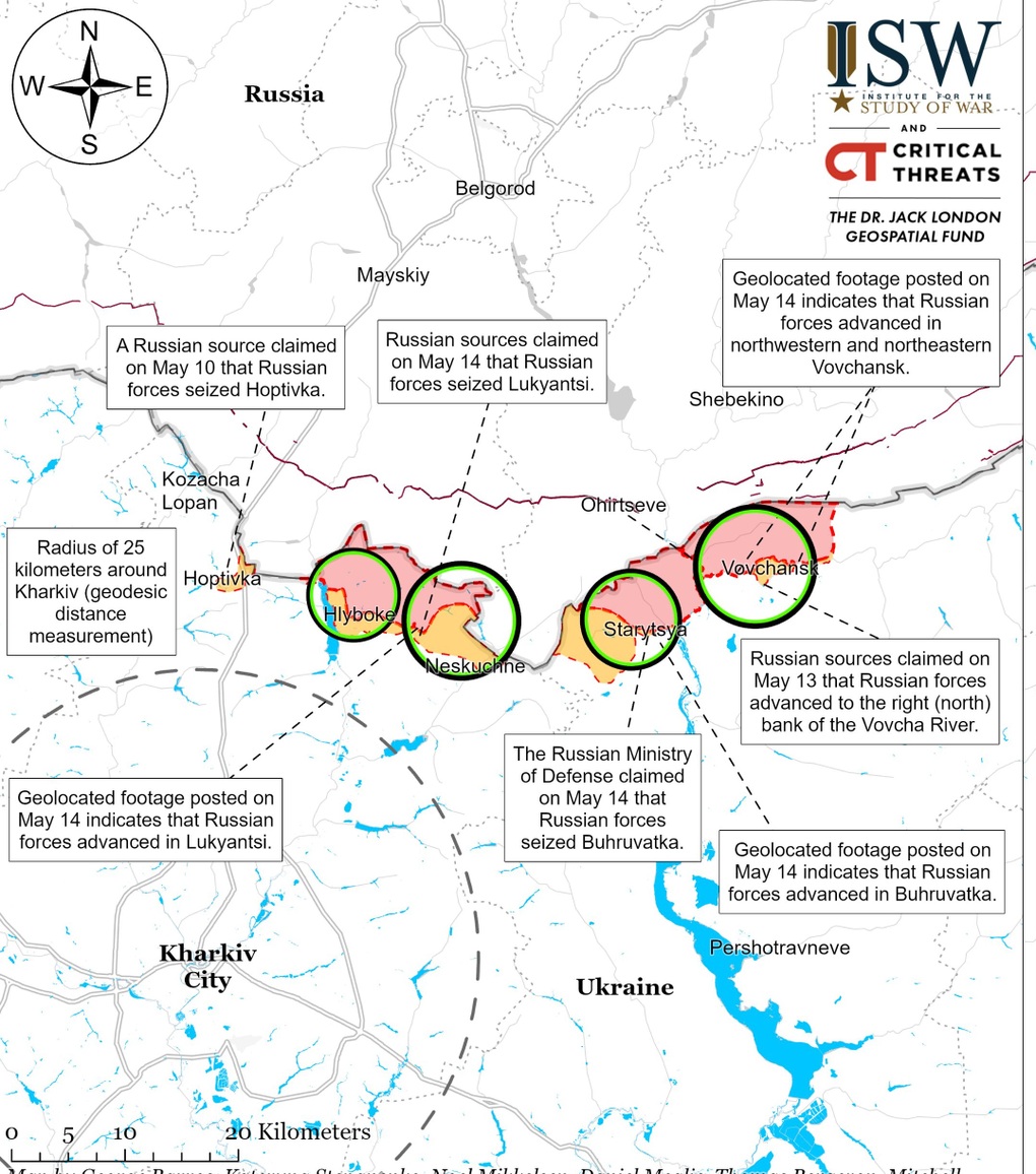 ISW: Nga tấn công Ukraine ở Kharkov bằng chiến thuật mới - 2 ISW: Nga tấn công Ukraine ở Kharkov bằng chiến thuật mới - 2