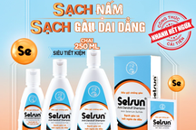 Loại sạch nấm, sạch gàu dai dẳng, nhanh hết ngứa với công thức cải tiến mới từ Selsun