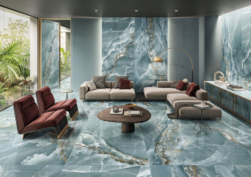 Gạch marble màu lạ khuấy động xu hướng nội thất châu Âu - 1 Gạch marble màu lạ khuấy động xu hướng nội thất châu Âu - 1
