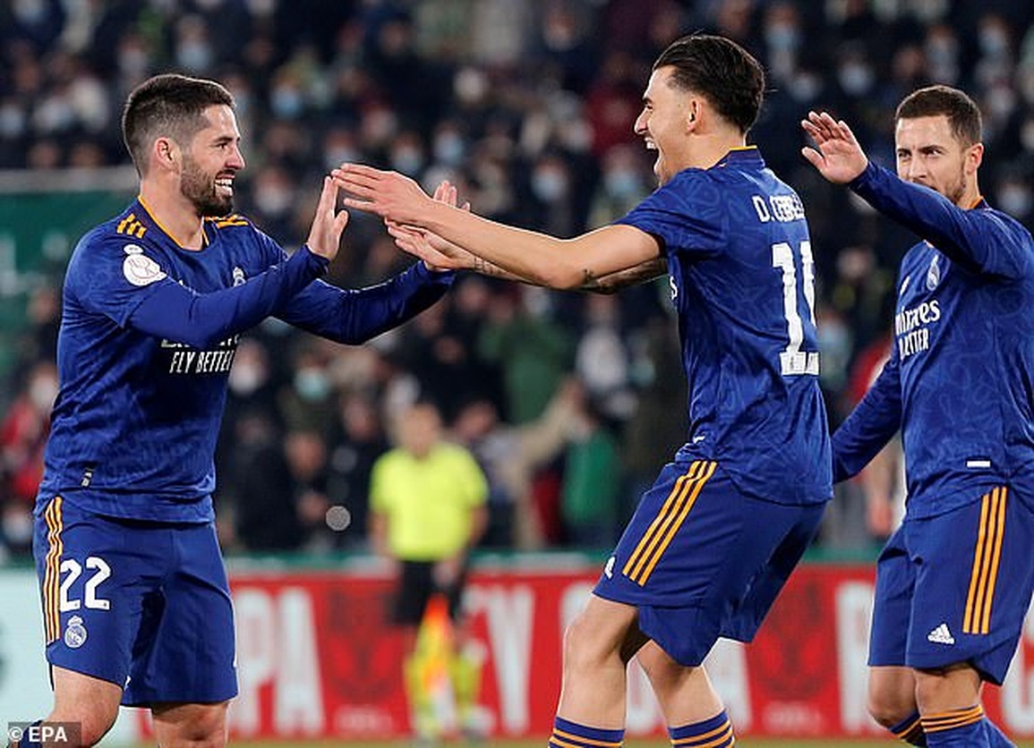 Real Madrid tiến vào tứ kết, Barcelona bị loại ở Cúp Nhà vua - 2 Real Madrid tiến vào tứ kết, Barcelona bị loại ở Cúp Nhà vua - 2