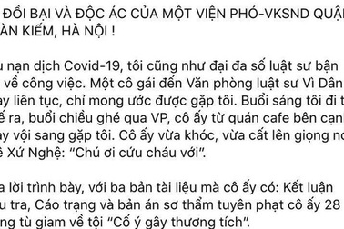 Hà Nội: Gia hạn tạm đình chỉ Phó Viện trưởng VKS Hoàn Kiếm