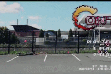 Chết cười khi game “huyền thoại” được tái hiện trong đời thực