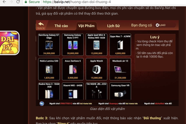 Hầu hết game đánh bài trên di động đều không được cấp phép