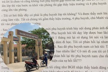 Bản tường trình của “cô giáo quỳ trước phụ huynh” trong 40 phút