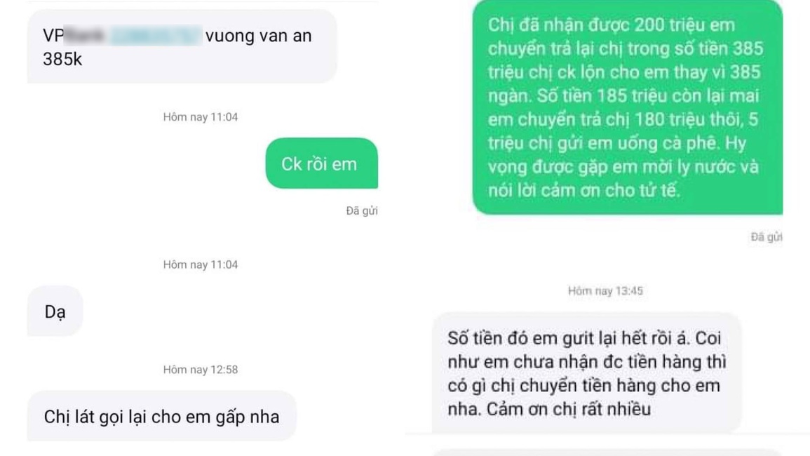 Chàng shipper ở TPHCM trả lại gần 400 triệu đồng cho khách chuyển nhầm - 2 Chàng shipper ở TPHCM trả lại gần 400 triệu đồng cho khách chuyển nhầm - 2