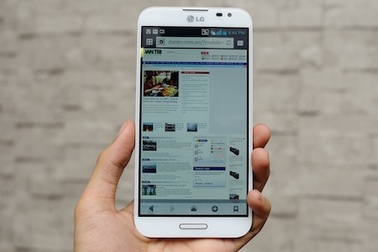“Hàng khủng” LG Optimus G Pro xuất hiện tại TPHCM