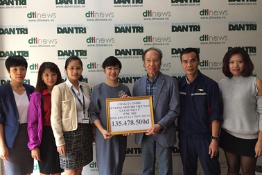 GM Việt Nam ủng hộ hơn 135 triệu đồng giúp đồng bào miền Trung bị lũ lụt