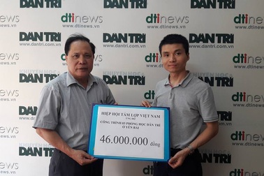 Sắp khánh thành công trình 3 phòng học Dân trí tại Yên Bái