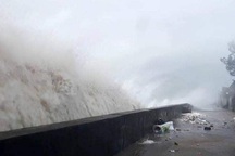 Đảo Lý Sơn: Mưa lớn, gió mạnh, sóng biển dữ dội