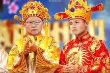 Khi các tuyển thủ Việt Nam "đóng" Táo quân, không ngờ lại hợp vai tới vậy