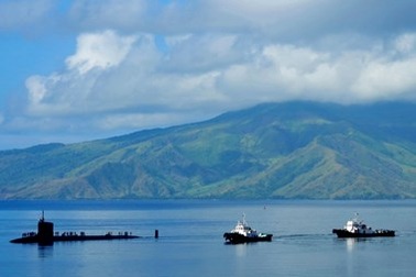 Tàu ngầm tấn công tiên tiến Charlotte của Mỹ cập cảng Philippines