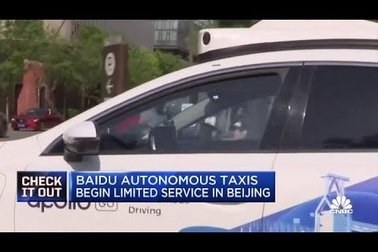 Bắc Kinh triển khai dịch vụ taxi không người lái