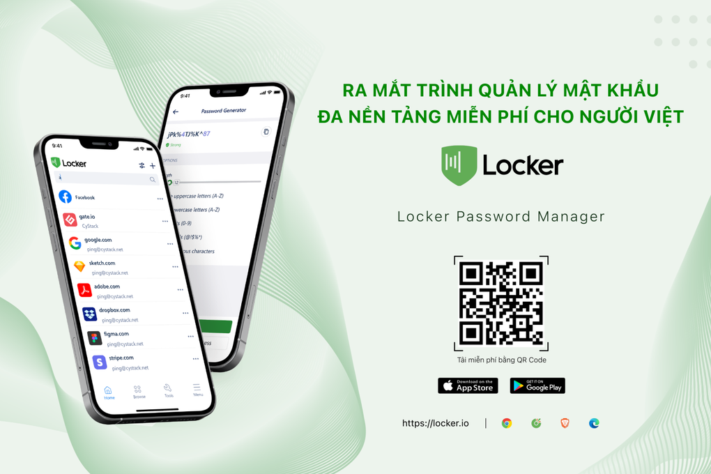 Ra mắt trình quản lý mật khẩu miễn phí cho người Việt - 1 Ra mắt trình quản lý mật khẩu miễn phí cho người Việt - 1