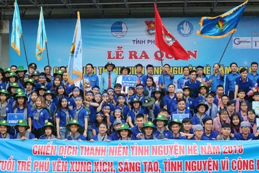 Phú Yên: Gần 370 sinh viên ra quân chiến dịch tình nguyện Mùa hè xanh năm 2018
