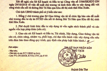 Chủ tịch Đà Nẵng giao công an xác minh công văn giả “thổi” giá đất