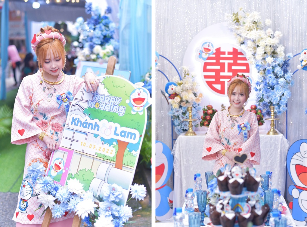 Cô dâu làm đám cưới tràn ngập Doraemon ở Bạc Liêu gây sốt mạng - 5 Cô dâu làm đám cưới tràn ngập Doraemon ở Bạc Liêu gây sốt mạng - 5