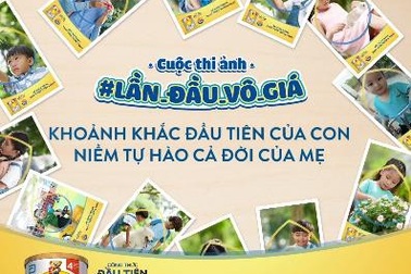 “Lần đầu vô giá” - Cuộc thi ảnh siêu đáng yêu dành cho các gia đình Việt
