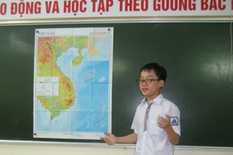 “Cháy” giáo án bởi tinh thần hướng về biển Đông