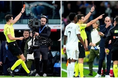 HLV Xabi Alonso nổi giận với trọng tài khi Real Madrid chịu 3 thẻ đỏ