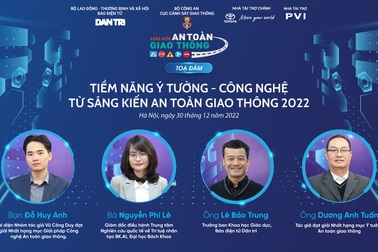 Tọa đàm tiềm năng ý tưởng công nghệ sáng kiến ATGT 202