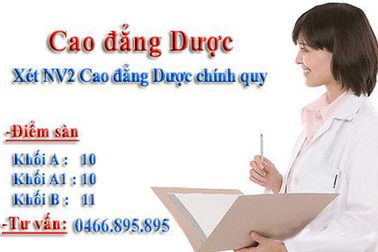 Cao đẳng Dược Phú Thọ hướng dẫn tuyển sinh xét tuyển nguyện vọng 2 khối A, A1, B