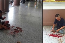 Hành khách hốt hoảng vì vụ nổ bom nhà ga ở Bangkok