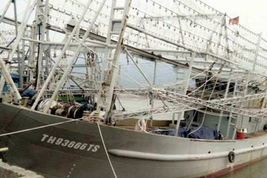 Vỡ òa niềm vui nhận được tin từ 10 thuyền viên mất tích trong bão