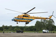 Trực thăng, máy bay không người lái sẵn sàng bay cứu hộ lũ quét ở Sơn La