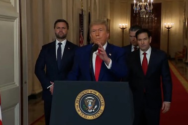 Video ông Trump tuyên bố 3 cơ sở hạt nhân của Iran đã bị xóa sổ hoàn toàn