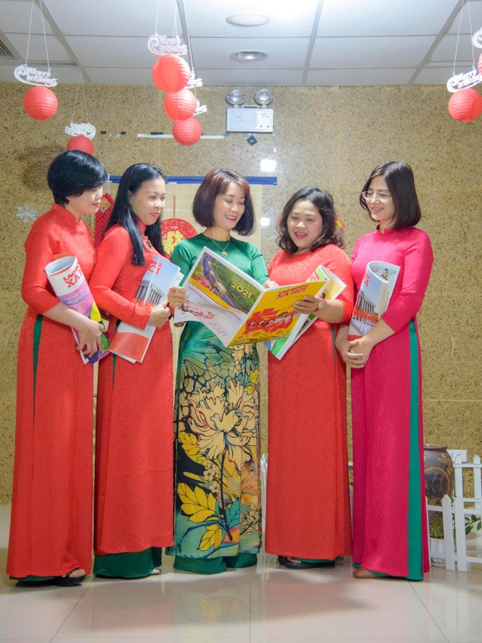 Phát động phụ nữ cả nước mặc áo dài - Ảnh 5. Phát động phụ nữ cả nước mặc áo dài - Ảnh 5.