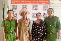 Giúp người đàn ông đi lạc 140km về nhà, nhờ tra cứu dữ liệu quốc gia