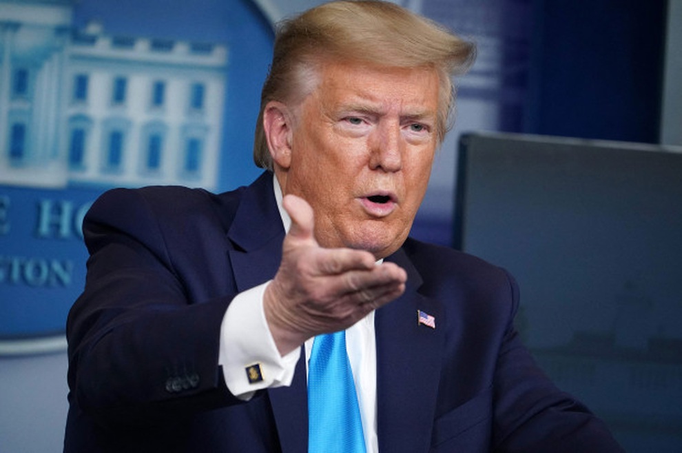 Ông Trump nói nước Mỹ đang bị hủy diệt - 1 Ông Trump nói nước Mỹ đang bị hủy diệt - 1