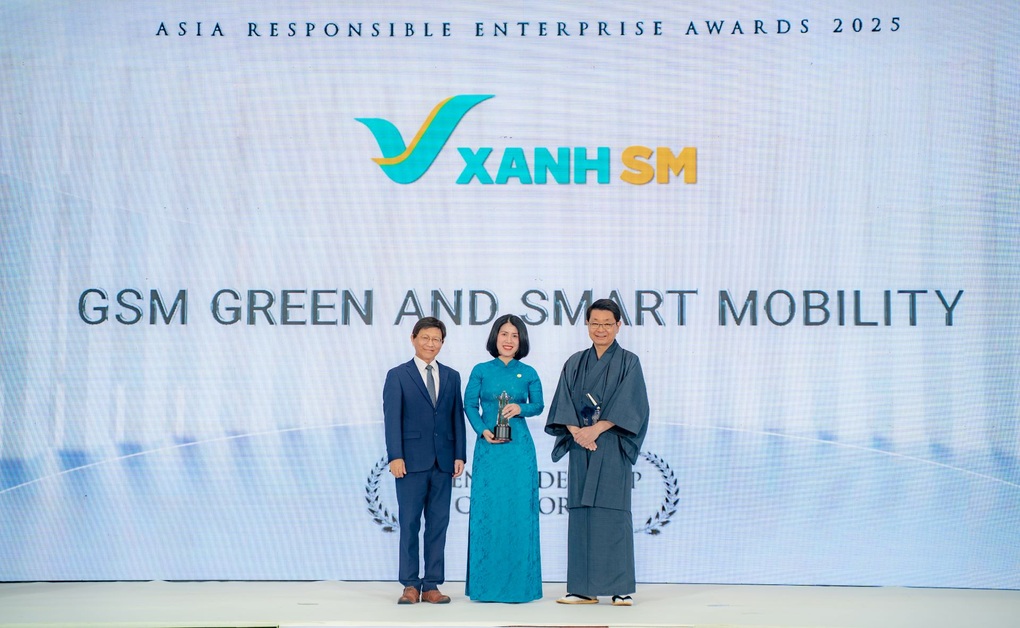 Xanh SM được vinh danh giải thưởng Lãnh đạo xanh châu Á năm 2025 - 2 Xanh SM được vinh danh giải thưởng Lãnh đạo xanh châu Á năm 2025 - 2