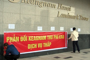 Ban quản trị Keangnam: Chưa đặt vấn đề giảm giá dịch vụ chung cư