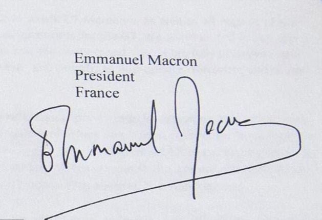 Chữ ký của các lãnh đạo, nguyên thủ trên thế giới - 3