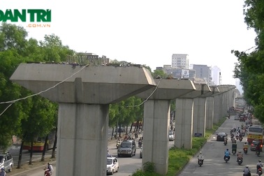Hà Nội: “Nín thở” chờ… tiến độ đường sắt trên cao 